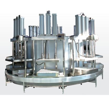 Pressione a disco pneumatica automatica ad alta produttività per macchine per la lavorazione di prodotti a base di fagioli