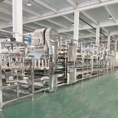 Imballaggio standard attrezzature di lavorazione del tofu per la produzione continua senza equipaggio