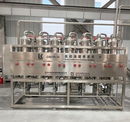 Macchina automatica di riscaldamento e cottura del latte di soia / latte di soia per la produzione di tofu