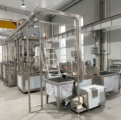 Sistema di triturazione ad alta velocità del latte di soia per l'efficienza della produzione dei negozi di abbigliamento