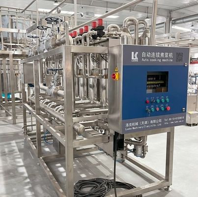 Macchina automatica di riscaldamento e cottura del latte di soia / latte di soia per la produzione di tofu