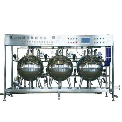 Miglioramento a una macchina di cottura automatica su larga scala per il latte di soia per la produzione di 300 kg di tofu