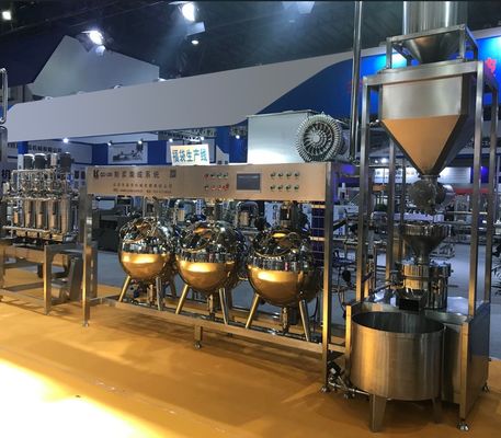 Miglioramento a una macchina di cottura automatica su larga scala per il latte di soia per la produzione di 300 kg di tofu