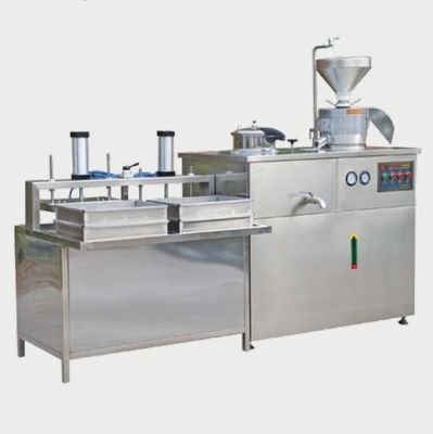 Macchina automatica di produzione di tofu ad alta produttività per negozi di alimenti e bevande
