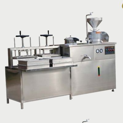 Macchina automatica di produzione di tofu ad alta produttività per negozi di alimenti e bevande