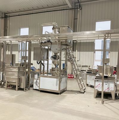 Produzione del tofu Con questa macchina di produzione del tofu prodotti finali del tofu