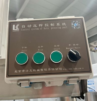 Macchine durevoli per la lavorazione del tofu con una capacità di 400 kg e una presse a disco automatica