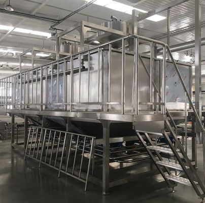 200 kg di capacità Soja Vacuum Beans Absorber per la linea di produzione di latte di soia