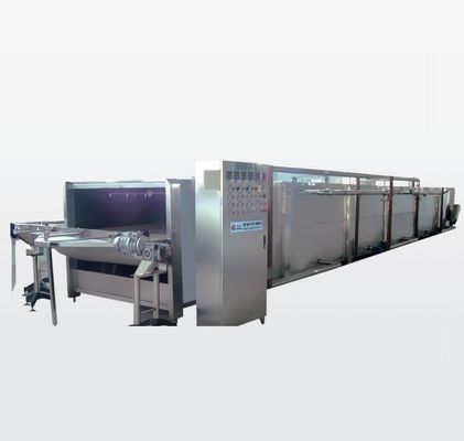 Stazione di pompaggio a pressione idraulica ad alta produttività per macchine per la lavorazione di prodotti a base di fagioli