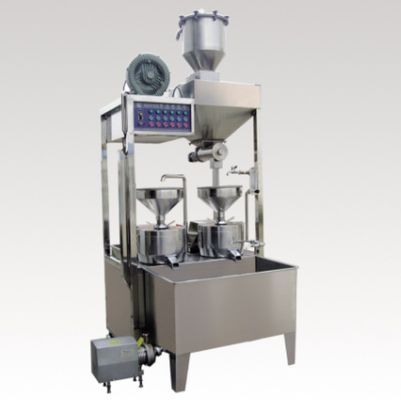 Produttore di latte di soia in acciaio inossidabile a doppia macinazione da 220 kg per la produzione di latte di soia