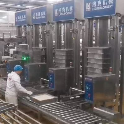 Alta produttività 2.2KW Verticale Tofu Pressing Machine per la produzione industriale di tofu