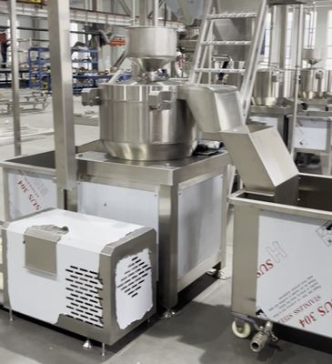 300 KG macchina di separazione orizzontale per la linea di produzione di latte di soia tecnologia avanzata