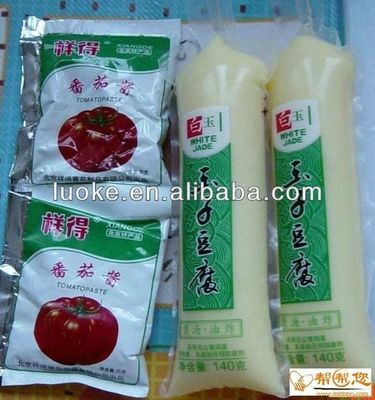 Macchina di riempimento da 1 kW per la popolare linea di produzione di tofu all'uovo e curcuma di fagioli